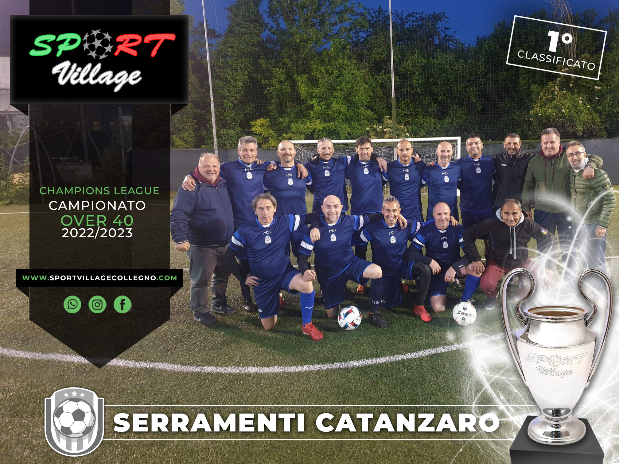 SPORT VILLAGE - over40 - - SERRAMENTI CATANZARO 2 -